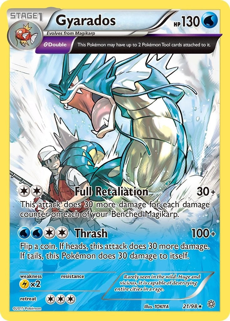 Image for Gyarados (21) (21/98) - Pokemon
