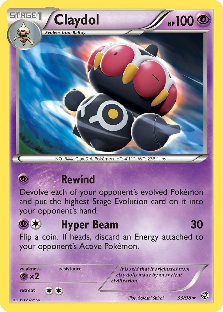 Image for Claydol (33/98) - Pokemon