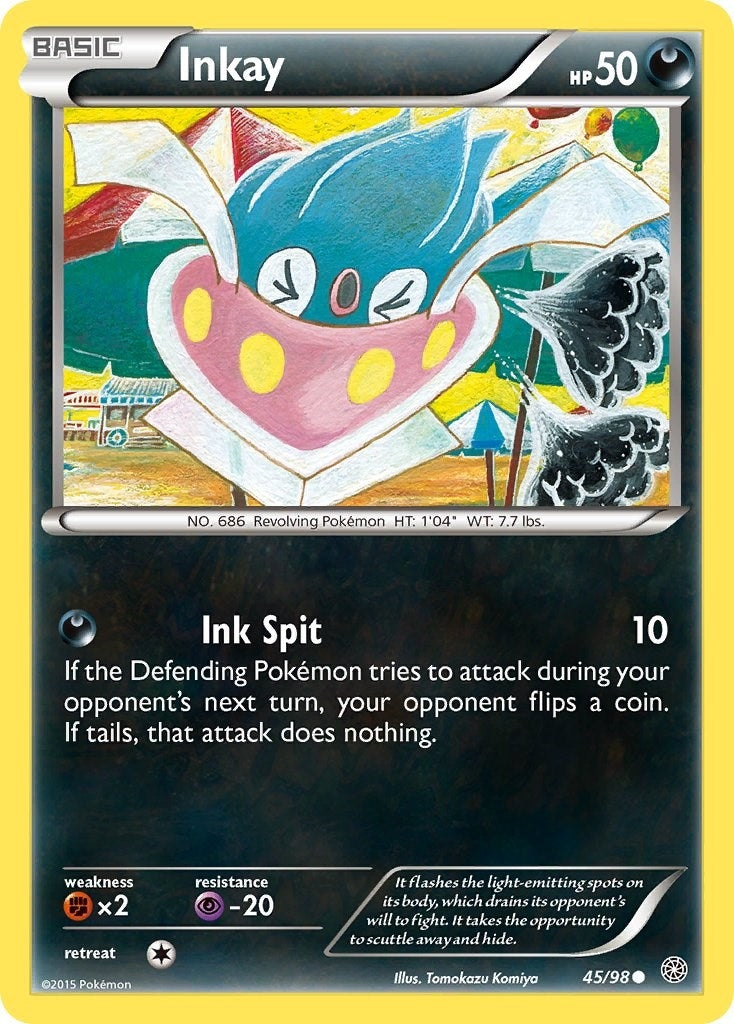 Image for Inkay (45/98) - Pokemon