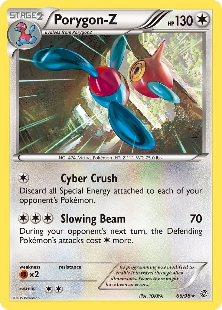 Image for Porygon-Z (66) (66/98) - Pokemon