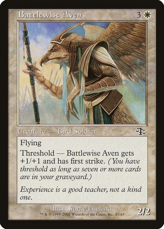 Image for Battlewise Aven (4) - Magic: The Gathering