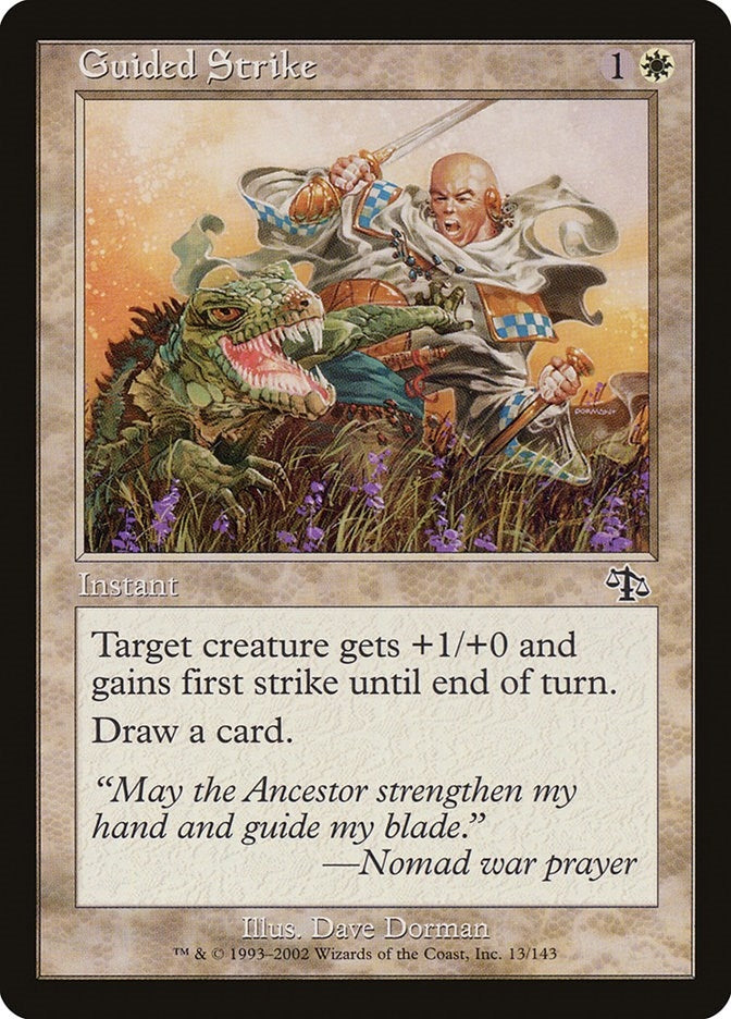 Image for Guided Strike (13) - Magic: The Gathering
