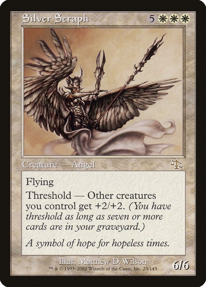 Image for Silver Seraph (23) - Magic: The Gathering