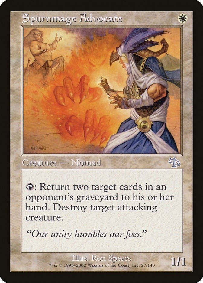 Image for Spurnmage Advocate (27) - Magic: The Gathering