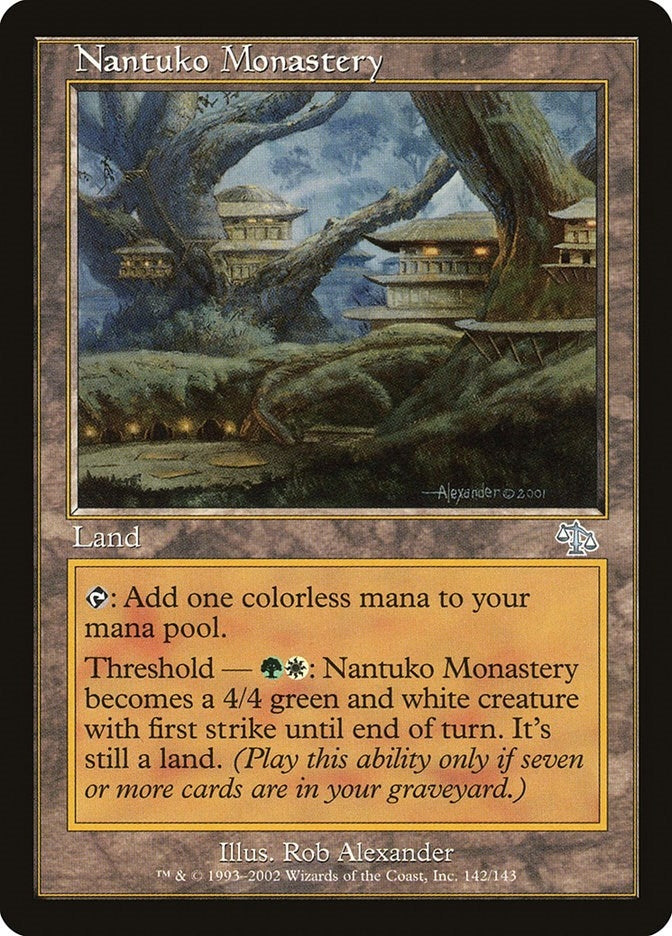 Image for Nantuko Monastery (142) - Magic: The Gathering