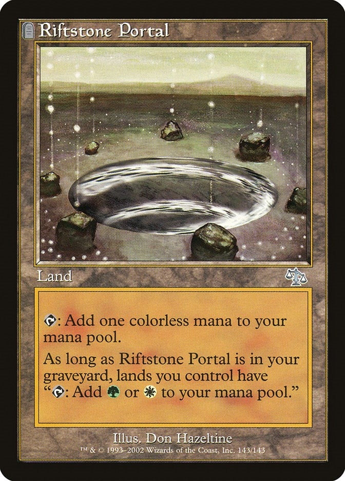 Image for Riftstone Portal (143) - Magic: The Gathering