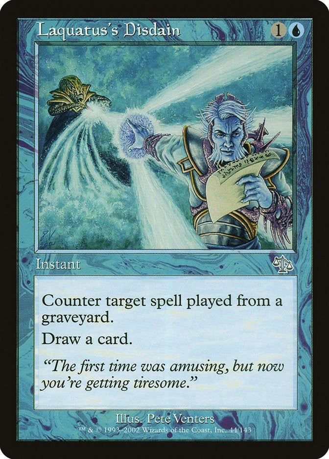 Image for Laquatus's Disdain (44) - Magic: The Gathering