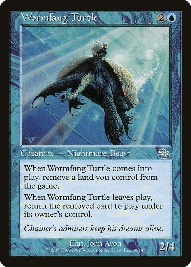 Image for Wormfang Turtle (60) - Magic: The Gathering