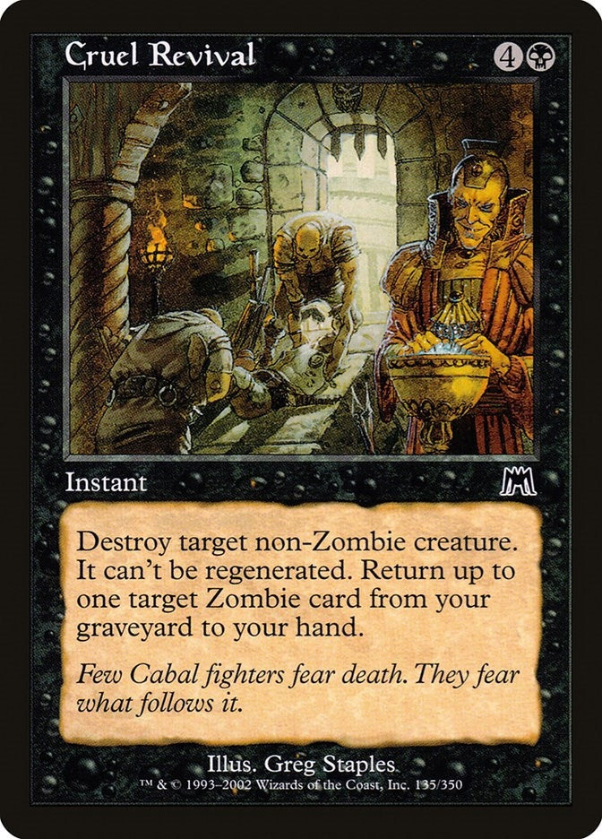 Image for Cruel Revival (135) - Magic: The Gathering