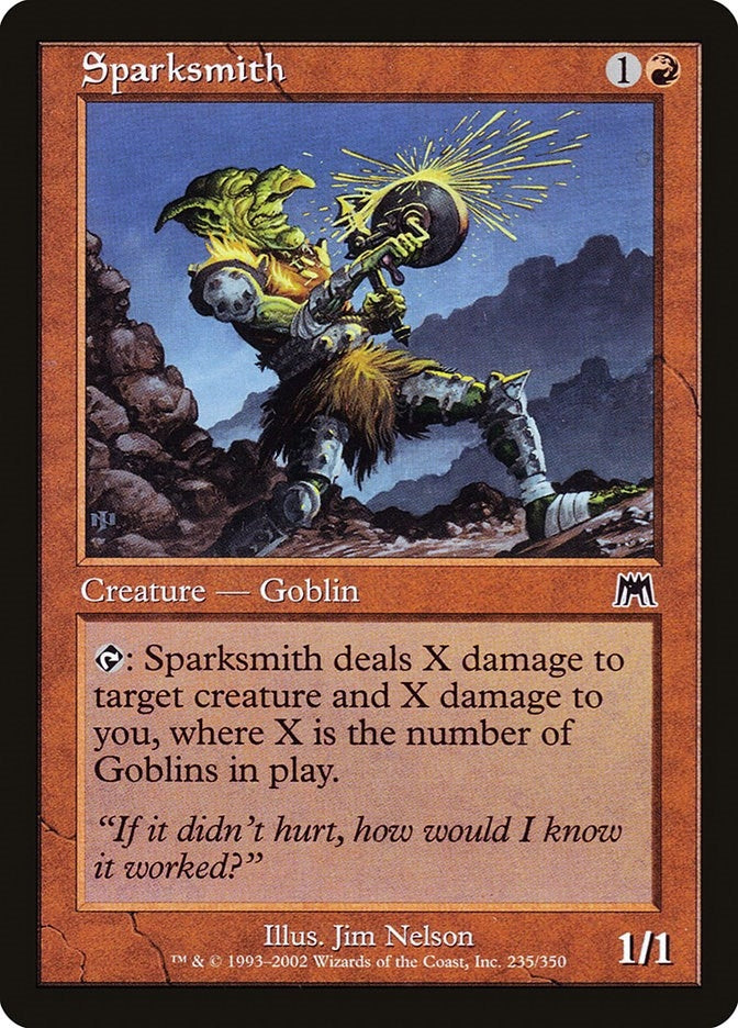 Image for Sparksmith (235) - Magic: The Gathering