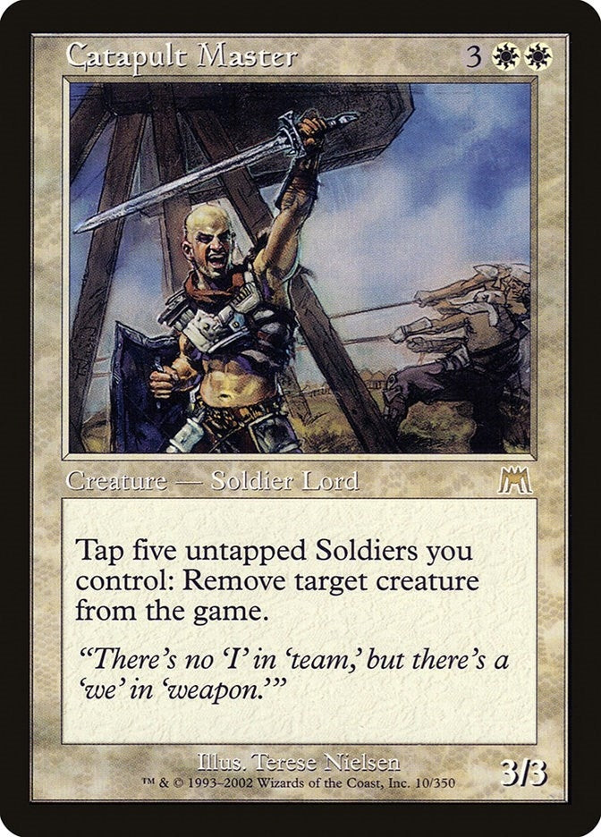 Image for Catapult Master (10) - Magic: The Gathering