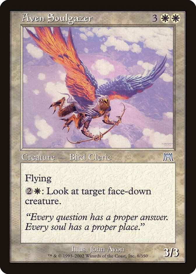 Image for Aven Soulgazer (8) - Magic: The Gathering