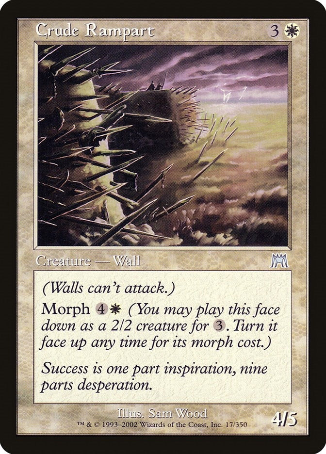 Image for Crude Rampart (17) - Magic: The Gathering