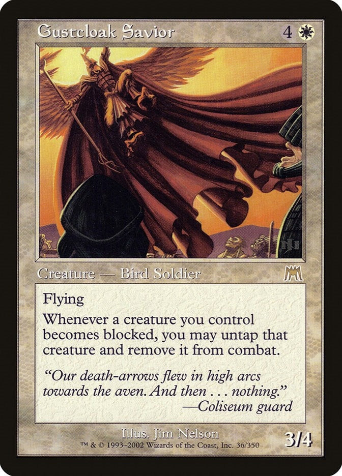 Image for Gustcloak Savior (36) - Magic: The Gathering