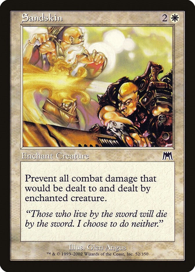 Image for Sandskin (52) - Magic: The Gathering