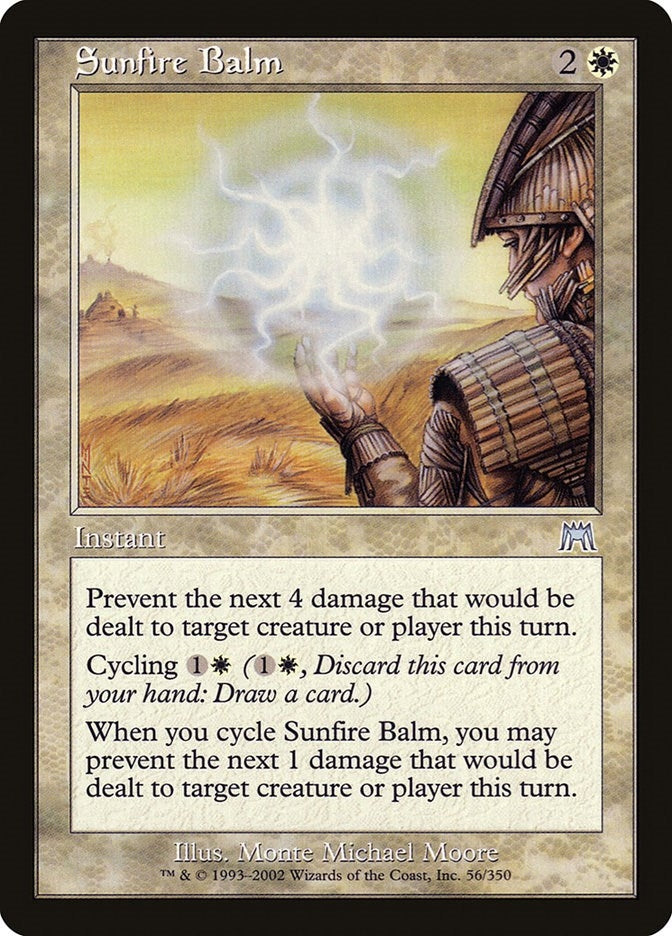 Image for Sunfire Balm (56) - Magic: The Gathering