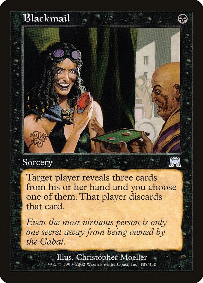 Image for Blackmail (127) - Magic: The Gathering