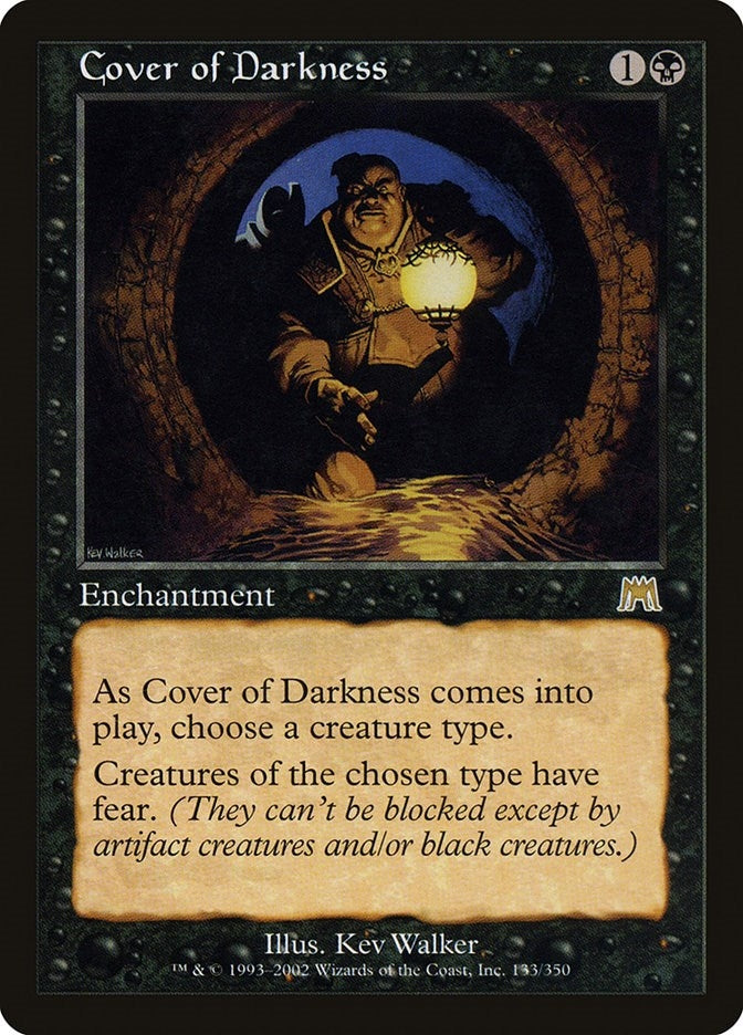 Image for Cover of Darkness (133) - Magic: The Gathering
