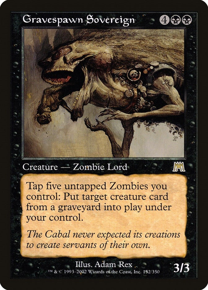 Image for Gravespawn Sovereign (152) - Magic: The Gathering