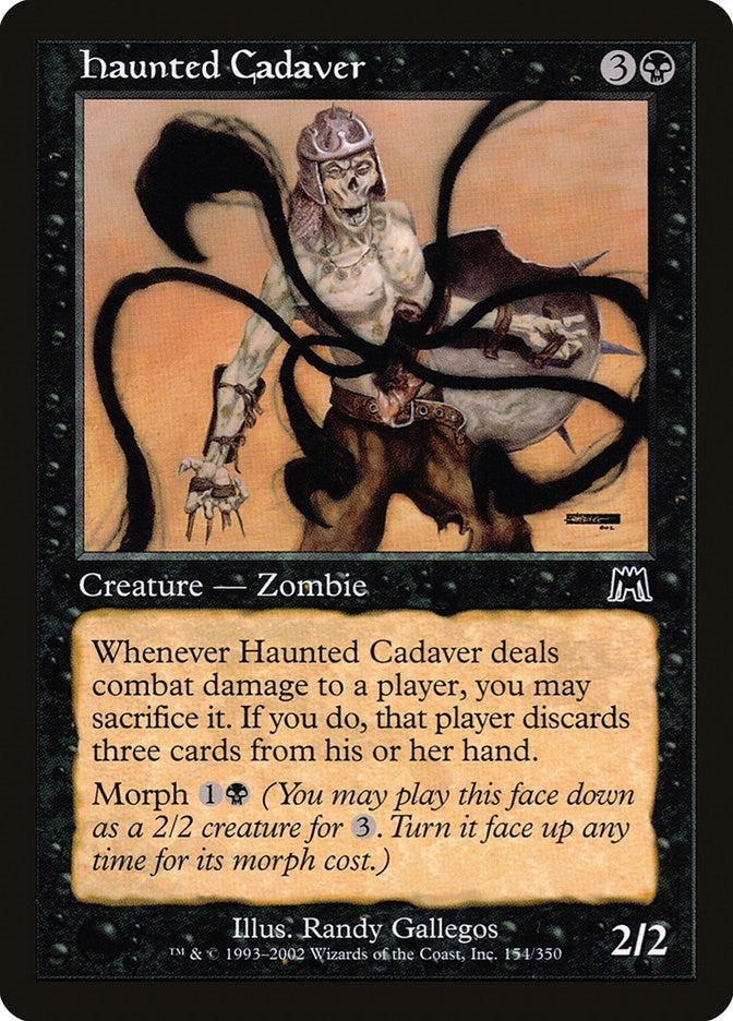 Image for Haunted Cadaver (154) - Magic: The Gathering