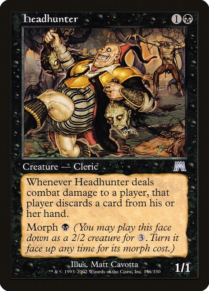 Image for Headhunter (156) - Magic: The Gathering