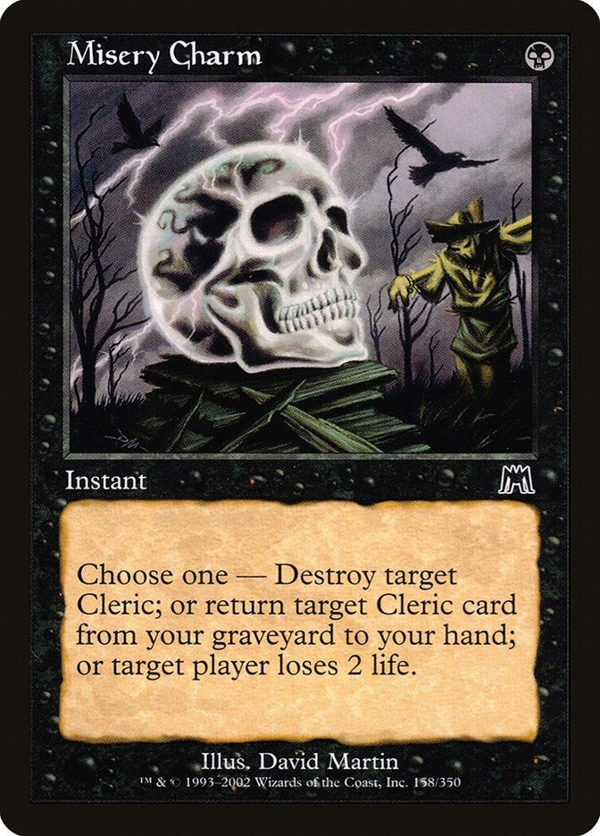 Image for Misery Charm (158) - Magic: The Gathering