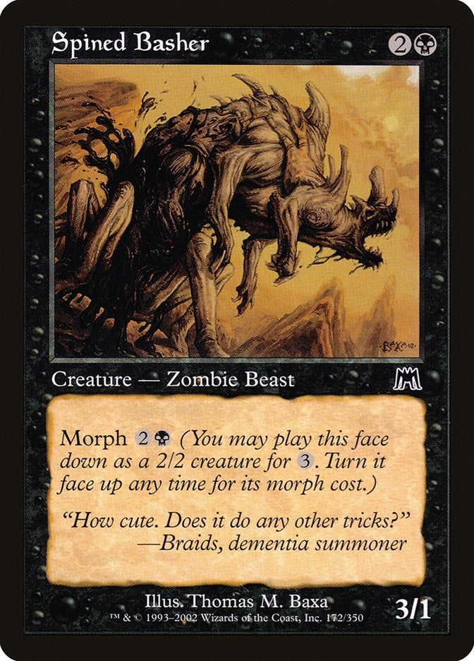 Image for Spined Basher (172) - Magic: The Gathering