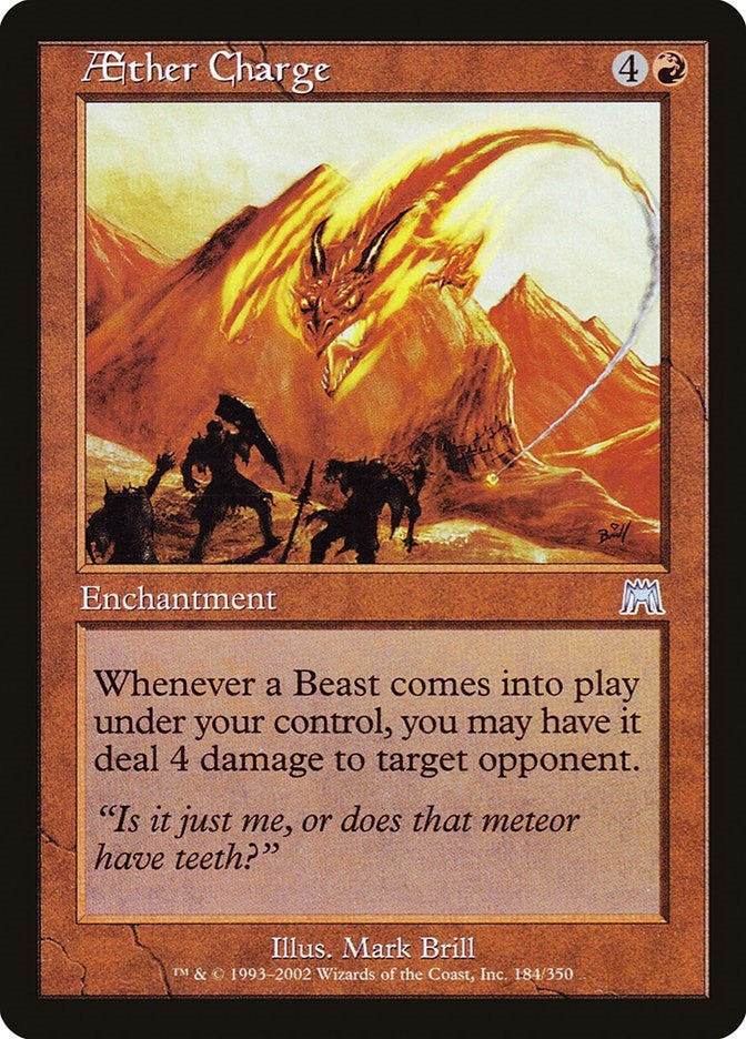 Image for Aether Charge (184) - Magic: The Gathering