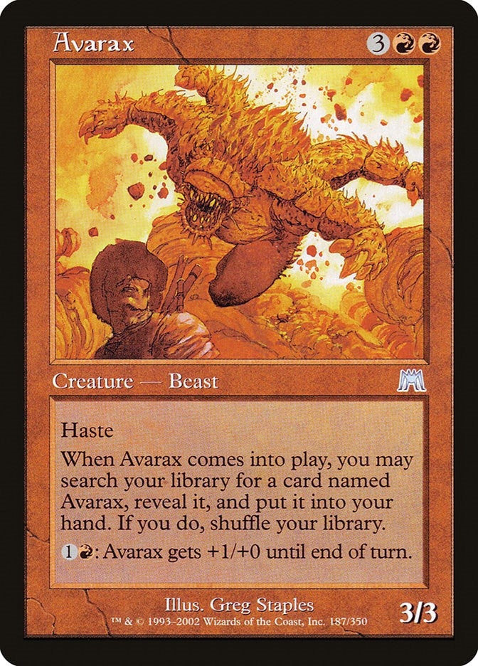 Image for Avarax (187) - Magic: The Gathering