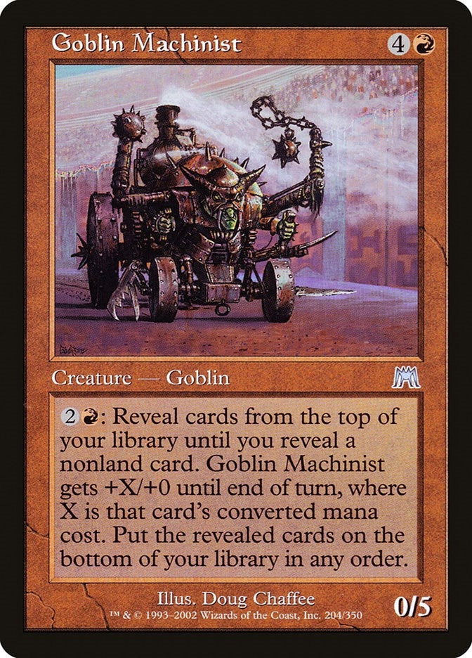 Image for Goblin Machinist (204) - Magic: The Gathering