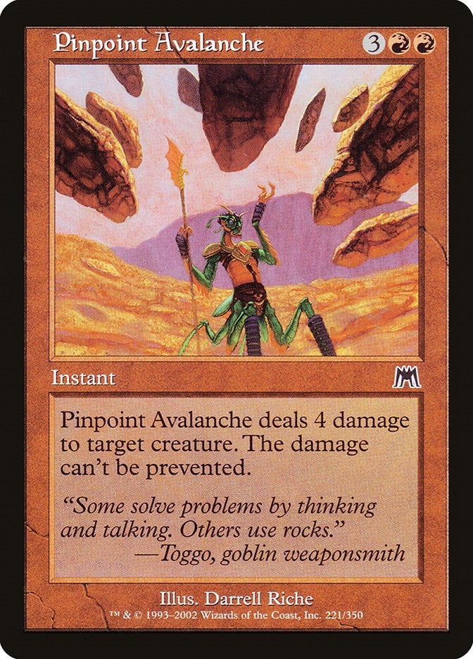 Image for Pinpoint Avalanche (221) - Magic: The Gathering