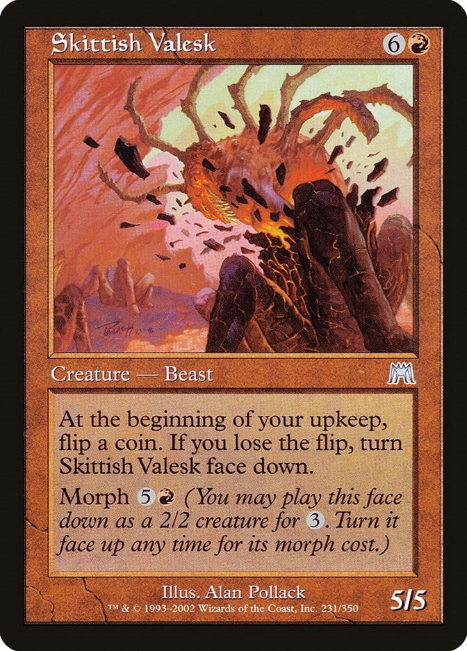 Image for Skittish Valesk (231) - Magic: The Gathering