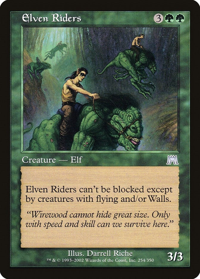 Image for Elven Riders (254) - Magic: The Gathering