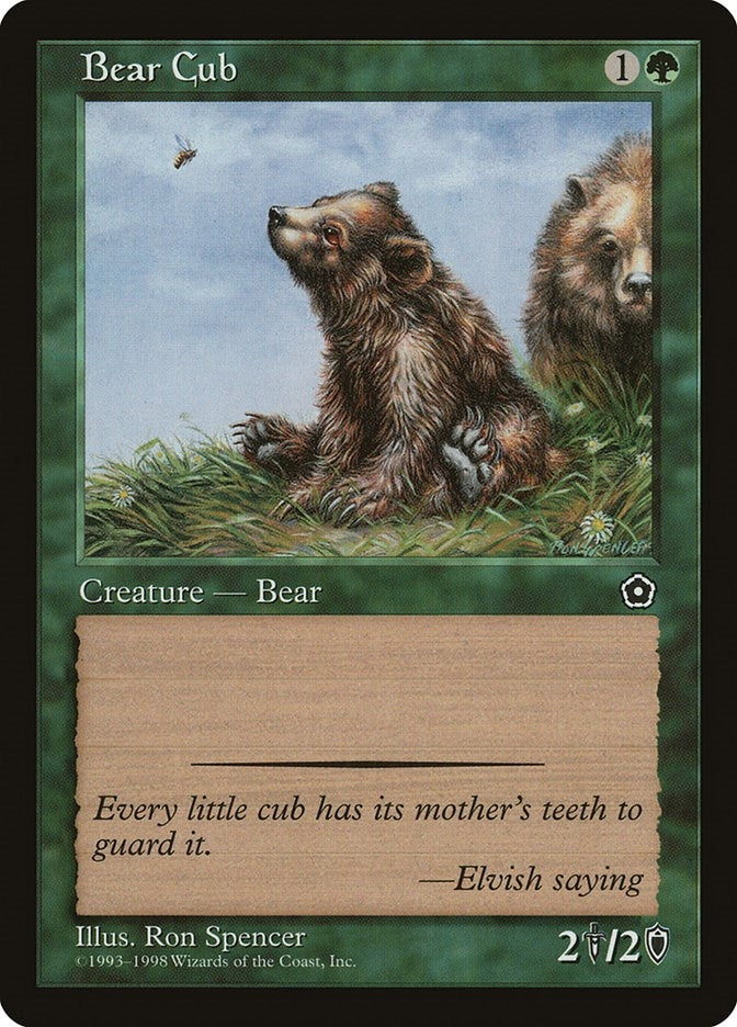 Image for Bear Cub - Magic: The Gathering