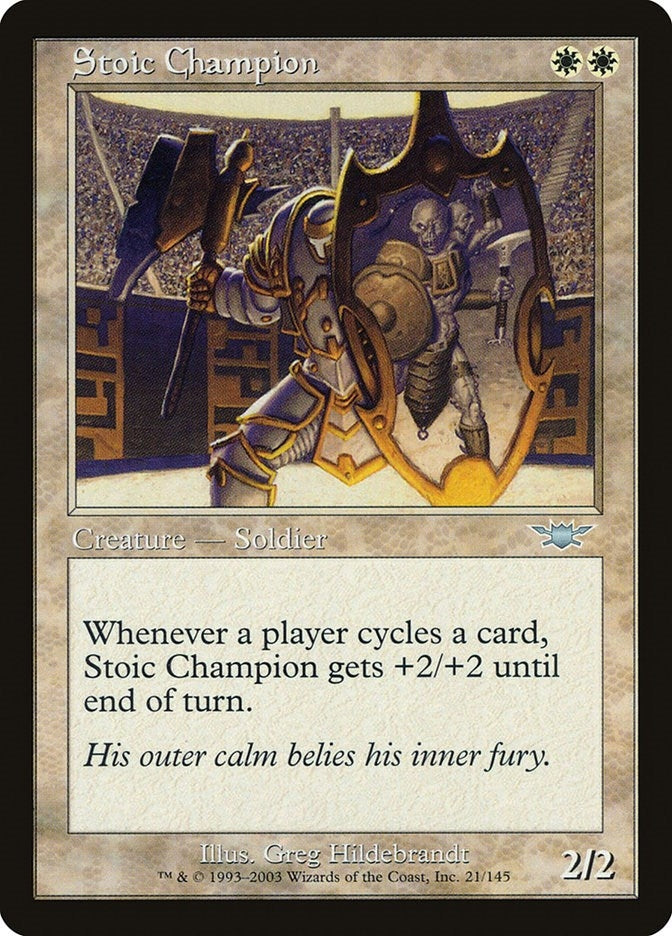 Image for Stoic Champion (21) - Magic: The Gathering