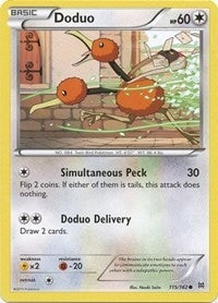 Image for Doduo (115) (115/162) - Pokemon