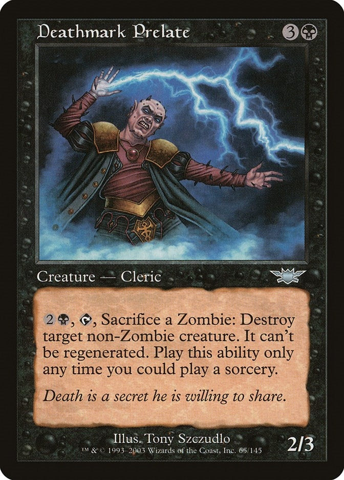 Image for Deathmark Prelate (65) - Magic: The Gathering