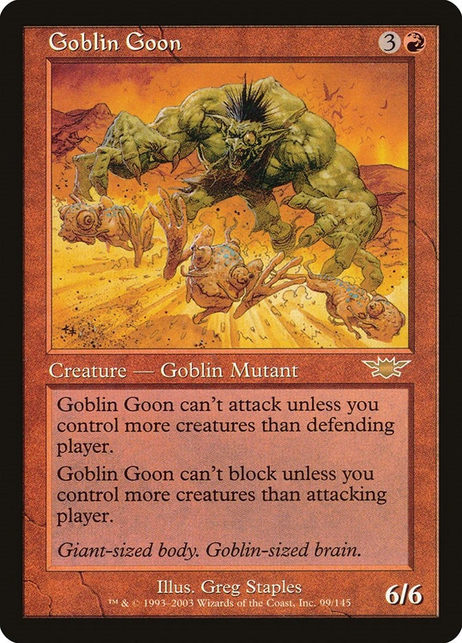Image for Goblin Goon (99) - Magic: The Gathering