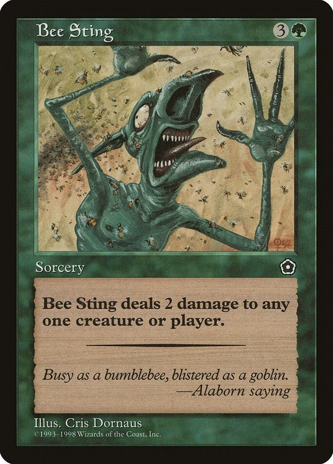 Image for Bee Sting - Magic: The Gathering