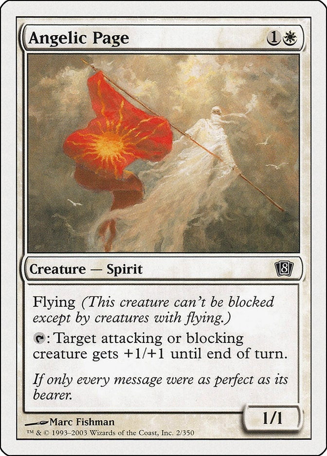 Image for Angelic Page (2) - Magic: The Gathering