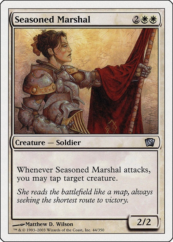 Image for Seasoned Marshal (44) - Magic: The Gathering