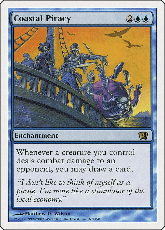 Image for Coastal Piracy (67) - Magic: The Gathering