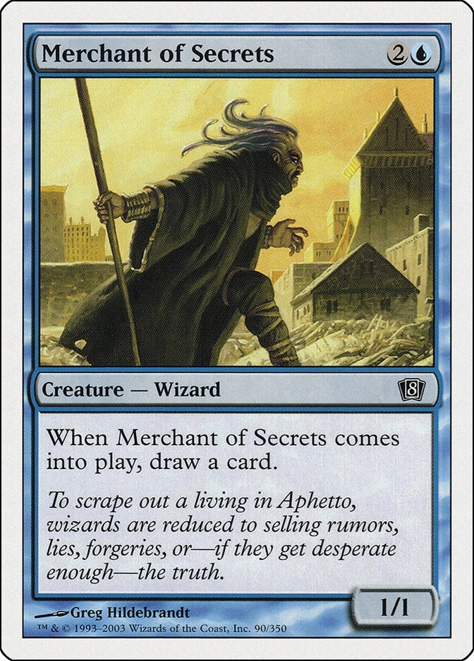 Image for Merchant of Secrets (90) - Magic: The Gathering