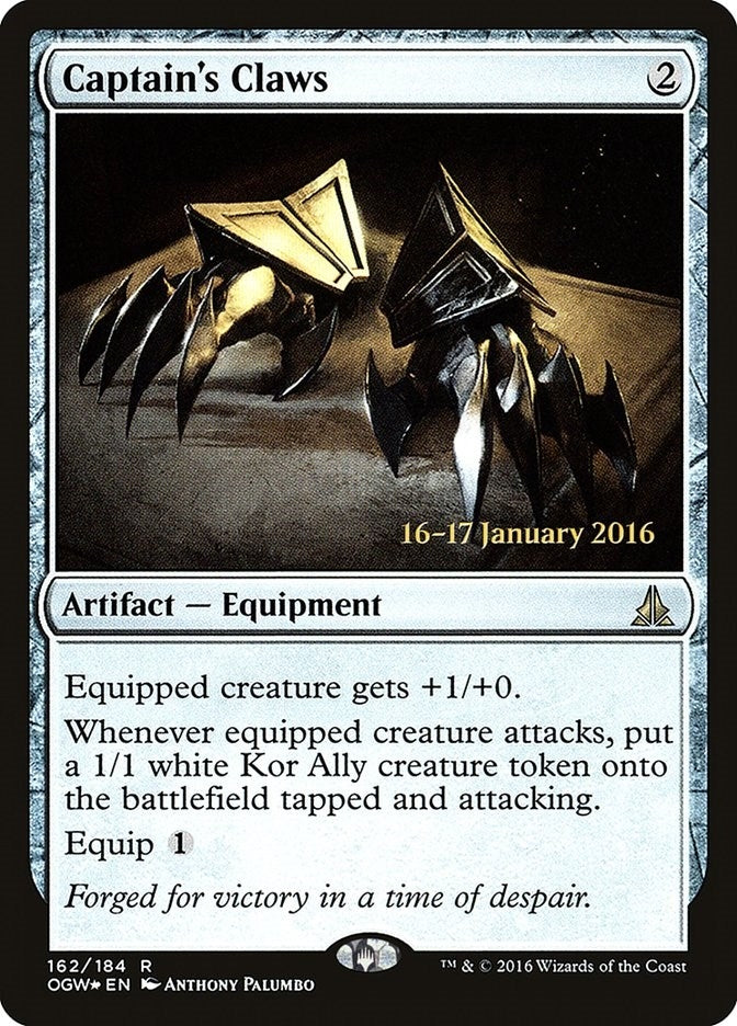 Image for Captain's Claws (162) - Magic: The Gathering