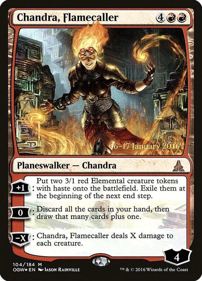 Image for Chandra, Flamecaller (104) - Magic: The Gathering