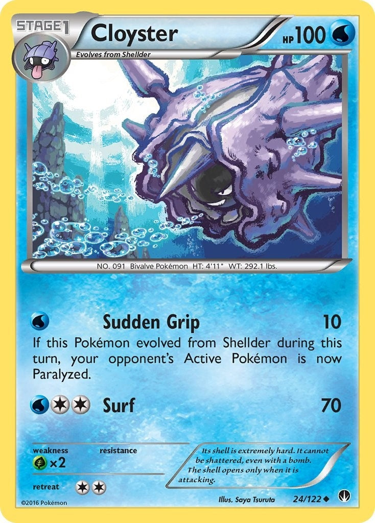 Image for Cloyster (24/122) - Pokemon