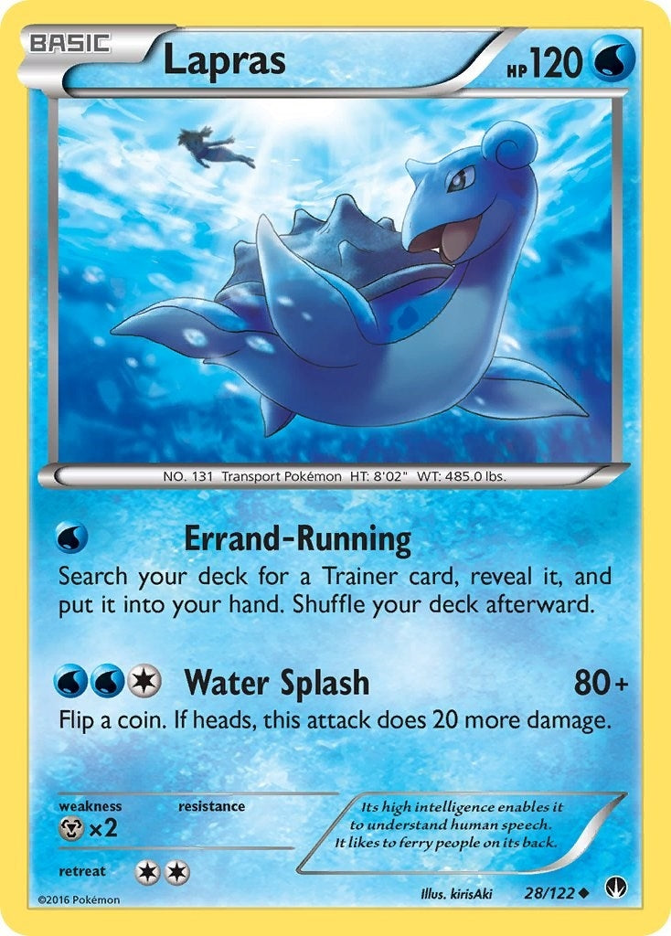 Image for Lapras (28/122) - Pokemon
