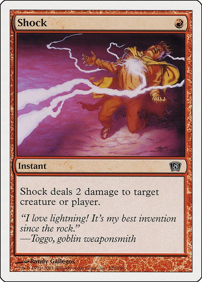 Image for Shock (222) - Magic: The Gathering