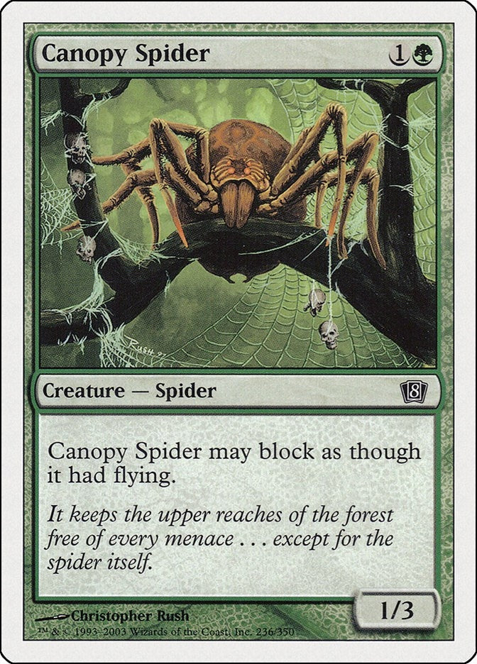 Image for Canopy Spider (236) - Magic: The Gathering