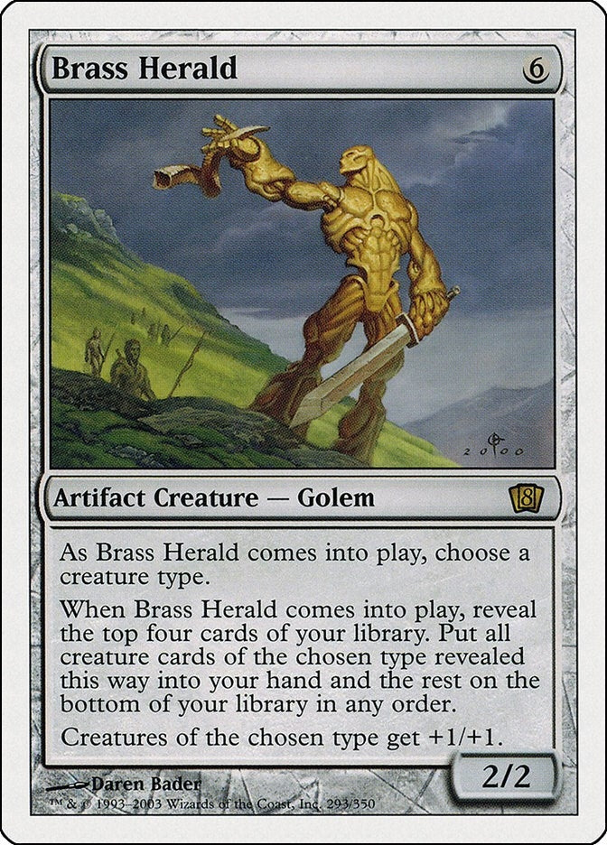 Image for Brass Herald (293) - Magic: The Gathering